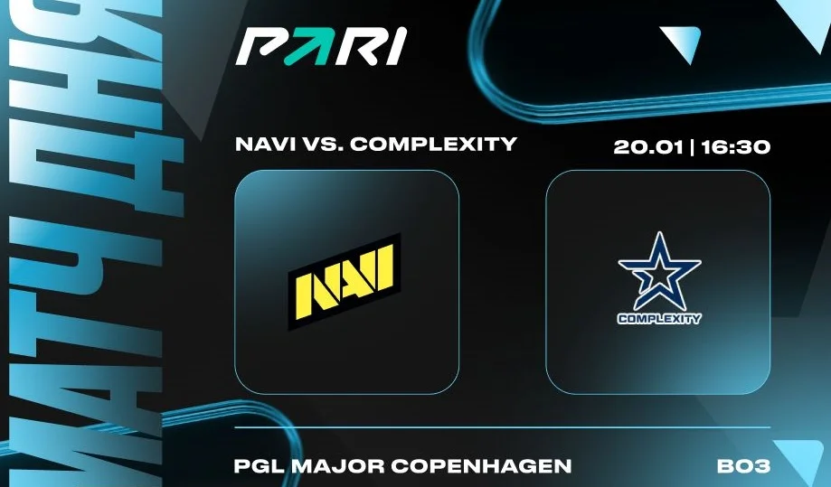 PARI: NAVI обыграют Complexity на BLAST Premier: Spring Groups 2024