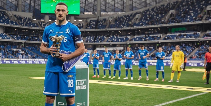 «Динамо» Москва впервые становится лауреатом премии LIGA FAIR PLAY «Динамо» Москва впервые становится лауреатом премии LIGA FAIR PLAY