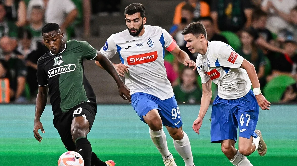 В OLIMPBET предрекают верх по фолам в матче «Краснодар» — «Динамо» Мх В OLIMPBET предрекают верх по фолам в матче «Краснодар» — «Динамо» Мх