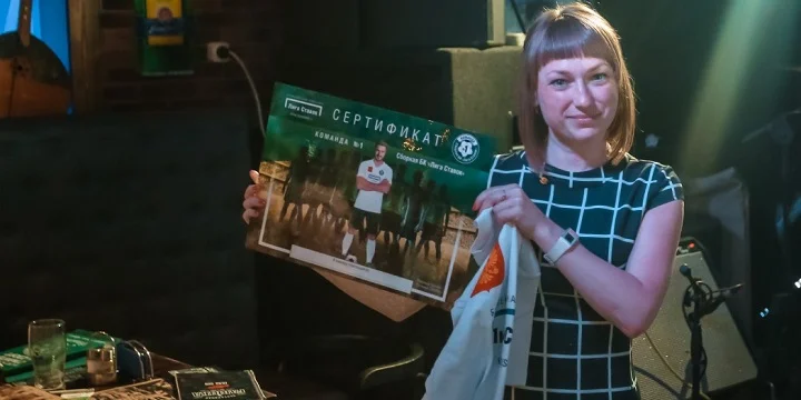 БК Лига Ставок: в «Команде №1» появилась первая девушка!