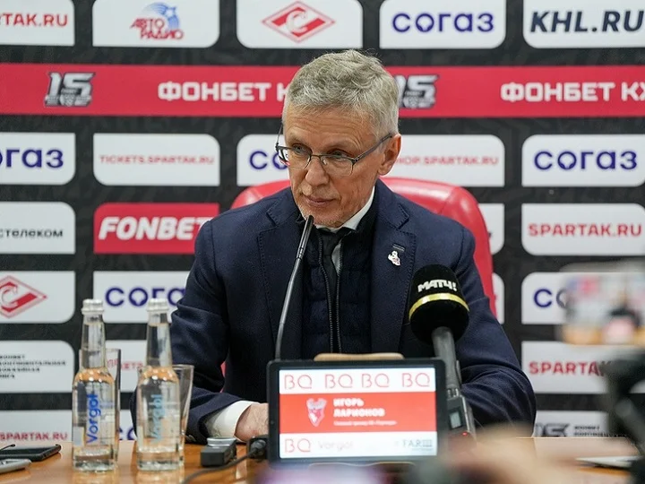Игорь Ларионов о 5:1 с «Салаватом»: «Хочу сказать слова благодарности сопернику, который продолжал искать возможности спасти матч и создать интригу» Игорь Ларионов о 5:1 с «Салаватом»: «Хочу сказать слова благодарности сопернику, который продолжал искать возможности спасти матч и создать интригу»