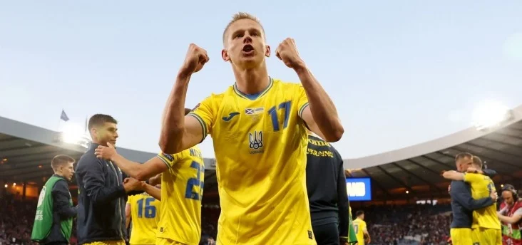 Украина вышла на Евро-2024
