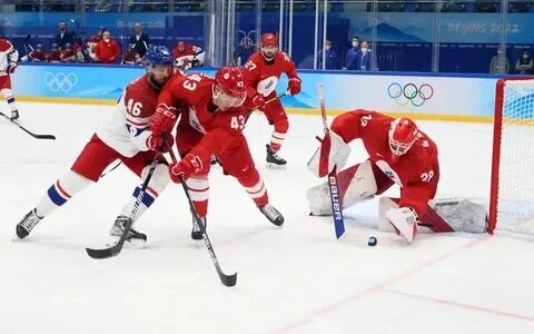 Сборная России по хоккею проиграла Чехии в овертайме на Олимпиаде в Пекине Сборная России по хоккею проиграла Чехии в овертайме на Олимпиаде в Пекине