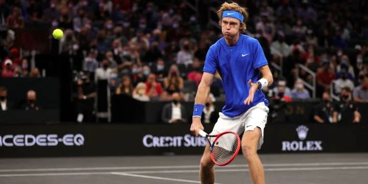 Андрей Рублев - Диего Шварцман. Прогноз на матч ATP Сан-Диего (1 октября 2021 года)
Андрей Рублев - Диего Шварцман. Прогноз на матч ATP Сан-Диего (1 октября 2021 года)