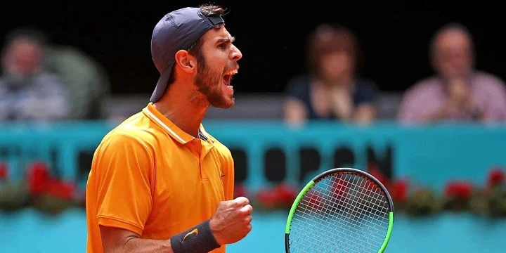 Карен Хачанов - Пабло Каррено-Буста. Прогноз на матч ATP Индиан-Уэллс (12 октября 2021 года)
Карен Хачанов - Пабло Каррено-Буста. Прогноз на матч ATP Индиан-Уэллс (12 октября 2021 года)