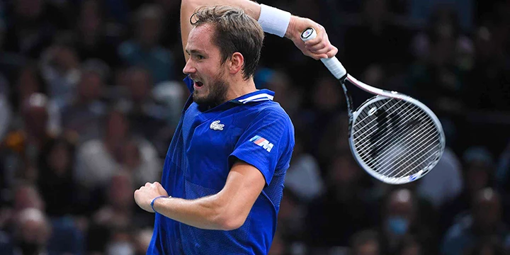 Новак Джокович - Даниил Медведев. Прогноз на матч ATP Париж (7 ноября 2021 года)
Новак Джокович - Даниил Медведев. Прогноз на матч ATP Париж (7 ноября 2021 года)