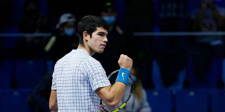 Карлос Алькарас-Гарфия - Себастьян Баес. Прогноз на матч Next Gen ATP Finals (12 ноября 2021 года)
Карлос Алькарас-Гарфия - Себастьян Баес. Прогноз на матч Next Gen ATP Finals (12 ноября 2021 года)