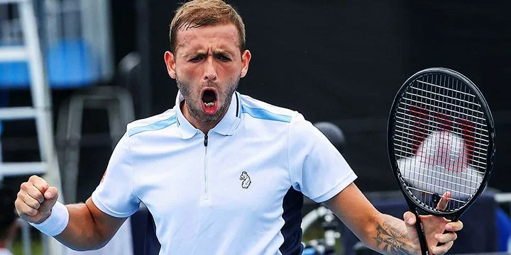 Даниэль Эванс — Егор Герасимов. Прогноз на матч ATP Доха (14 февраля 2022 года)
Даниэль Эванс — Егор Герасимов. Прогноз на матч ATP Доха (14 февраля 2022 года)