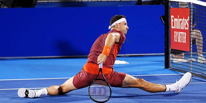 Джордан Томпсон — Григор Димитров. Прогноз на матч ATP Индиан-Уэллс (14 марта 2022 года)
Джордан Томпсон — Григор Димитров. Прогноз на матч ATP Индиан-Уэллс (14 марта 2022 года)