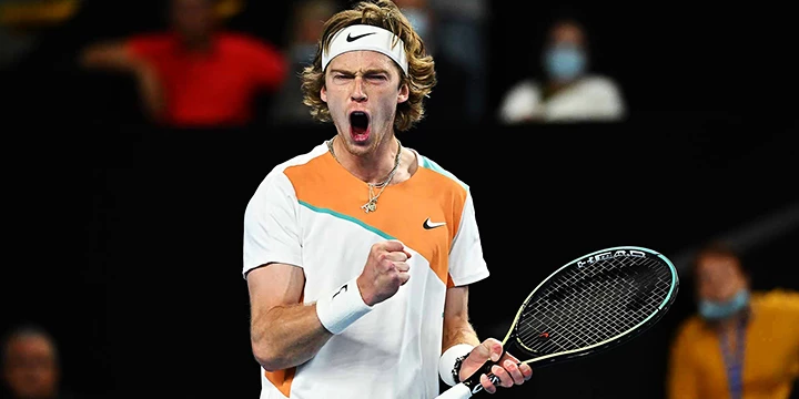 Андрей Рублев — Даниэль Эванс. Прогноз на матч ATP Мадрид (5 мая 2022 года)
Андрей Рублев — Даниэль Эванс. Прогноз на матч ATP Мадрид (5 мая 2022 года)