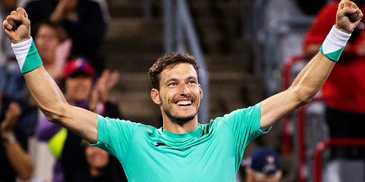 Пабло Каррено-Буста — Миомир Кечманович. Прогноз на матч ATP Цинциннати (16 августа 2022 года)
Пабло Каррено-Буста — Миомир Кечманович. Прогноз на матч ATP Цинциннати (16 августа 2022 года)