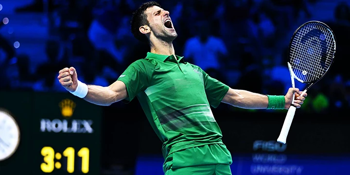 Новак Джокович — Ник Киргиос. Прогноз на матч выставочного турнира World Tennis League (21 декабря 2022 года)
Новак Джокович — Ник Киргиос. Прогноз на матч выставочного турнира World Tennis League (21 декабря 2022 года)