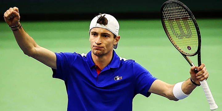 Алехандро Давидович Фокина — Уго Умбер. Прогноз на матч ATP Монпелье (8 февраля 2023 года)
Алехандро Давидович Фокина — Уго Умбер. Прогноз на матч ATP Монпелье (8 февраля 2023 года)