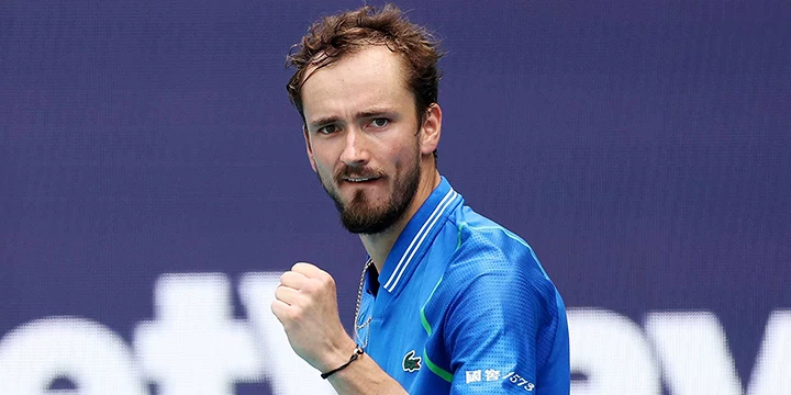 Даниил Медведев — Карен Хачанов. Прогноз на матч ATP Майами (31 марта 2023 года)
Даниил Медведев — Карен Хачанов. Прогноз на матч ATP Майами (31 марта 2023 года)